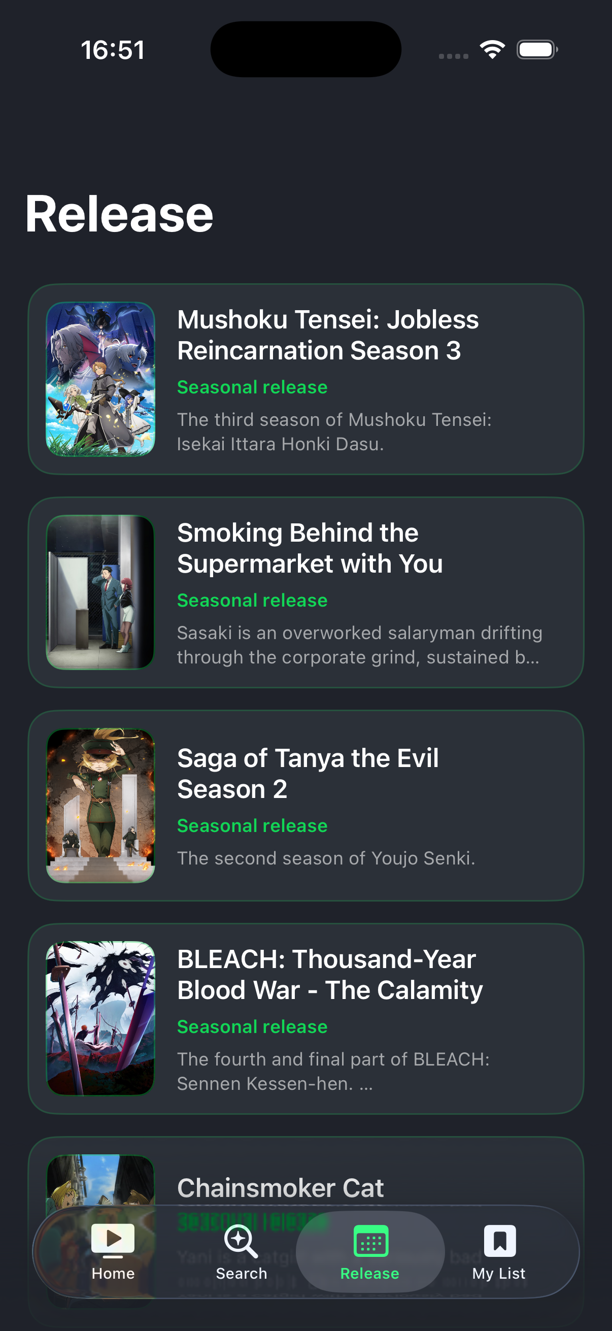 AniWave series screen